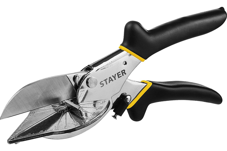 Ножницы угловые для пластмассовых и резиновых профилей "Stayer Professional"