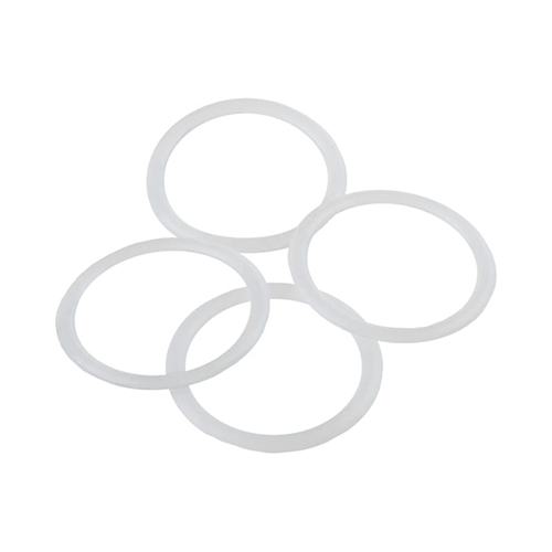 Набор прокладок для радиатора 1", силикон, прозрачные, (4шт)