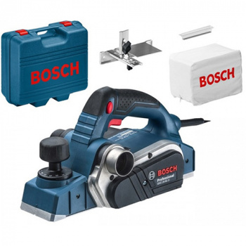 Рубанок "Bosch" GHO26-82D, 710Вт, 18000об/мин, глубина строгания 2,6мм
