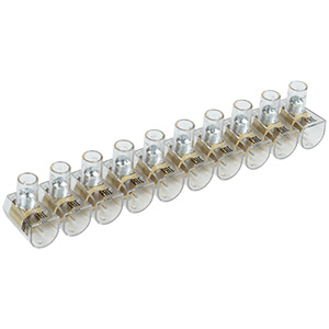 Зажим винтовой концевой изолированный &quot;ИЭК&quot; КЗВИ 25мм2, 10*1