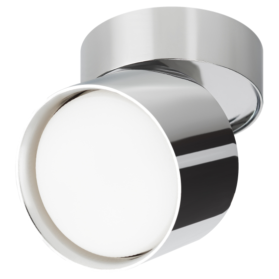 Светильник настенно-потолочный спот ЭРА OL12 GX53 CH под лампу GX53 хром