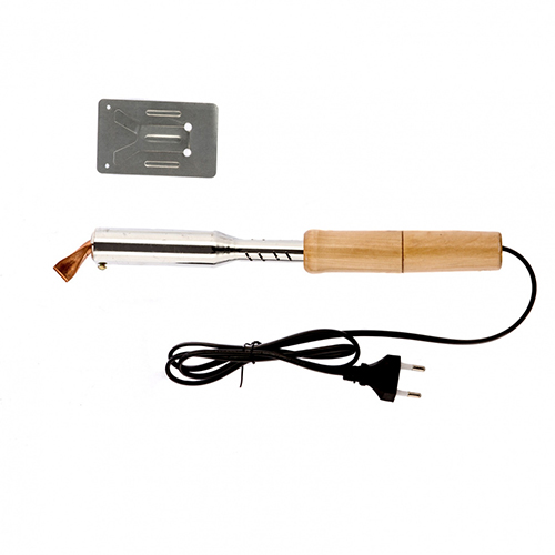 Паяльник "Sparta" с деревянной ручкой, 100Вт, 220В