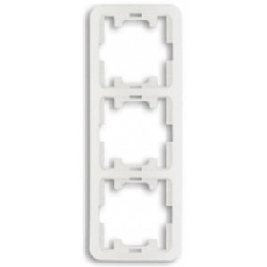 Рамка 3-ая, "Mimoza Makel", белая, вертикальная