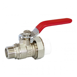 Кран &quot;Aquattro&quot; шаровый разборный PPR 25*3/4н