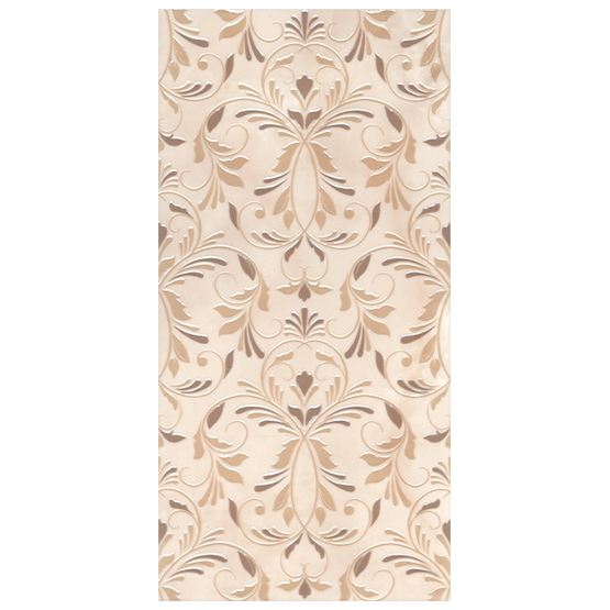 Декор керамический настенный "Вирджилиано" 300*600мм, глянцевый, бежевый