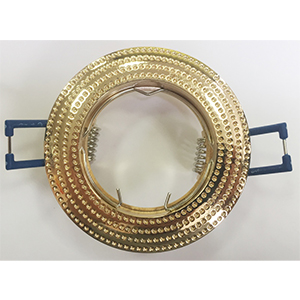 Светильник потолочный "KL55 GD" MR16 GU5.3, 50Вт, круглый, золото