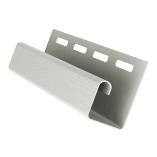 Профиль J "Grand Line Standart" 3м, белый