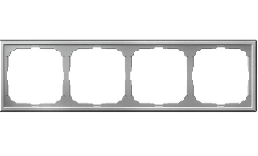Рамка 4-постовая, универсальная, ARTGALLERY алюминий