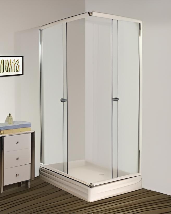 Душевой угол "Golden Frog ", 900*900мм, низкий поддон, прозрачные стекла, SRGF-050