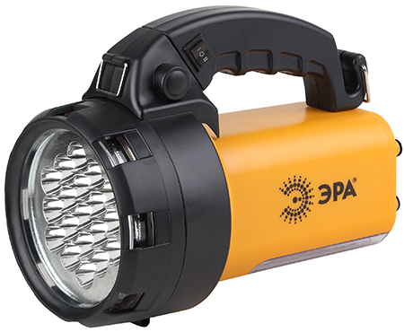 Фонарь Аккумуляторный "ЭРА PA-601" Альфа, 3.0Ah, 24xLED, адаптеры 220V+12V, картон