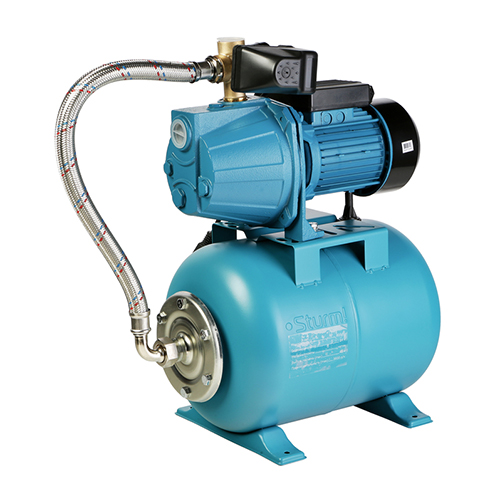 Насосная станция WP97080CI, 800Вт, 24 литра Помпа чугун Sturm!