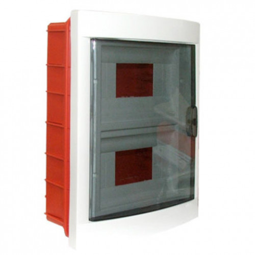 Бокс пластиковый встраиваемый на 16 модулей VIKO IP40 белый