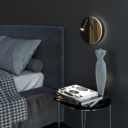 Светильник светодиодный настенный поворотный 10+2Вт, 4000К, 650Лм "Drom LED" "Elektrostandard"