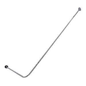 Карниз для ванной 1600*700мм, нержавеющий