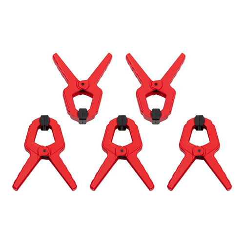 Набор клещеобразных струбцин &quot;DLT&quot;, глубина захвата 50мм, усилие зажима 15кг, 5шт/уп