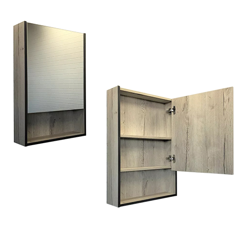 Шкаф с зеркалом "Вена-55" дуб дымчатый