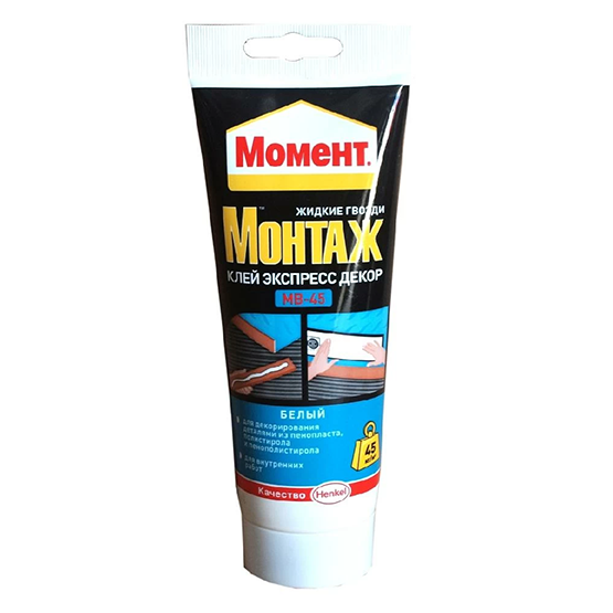 Жидкие гвозди "Момент Монтаж  Экспресс Декор", 250г