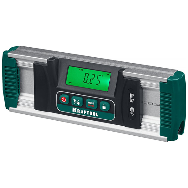 Уровень-угломер электронный KRAFTOOL Extrem, 0-360°