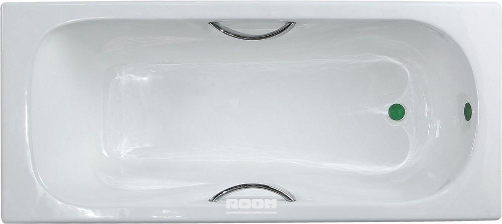 Ванна "SaVanna Fusion" чугунная 1700*750*420мм, с ручками