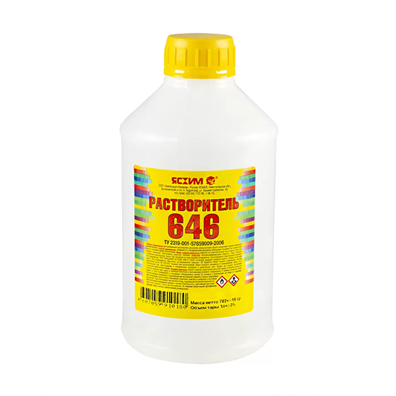 Растворитель №646 &quot;Ясхим&quot;, 0,5л