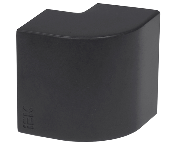 Внешний угол КМН 25х16 Элекор черный &quot;ИЭК&quot;