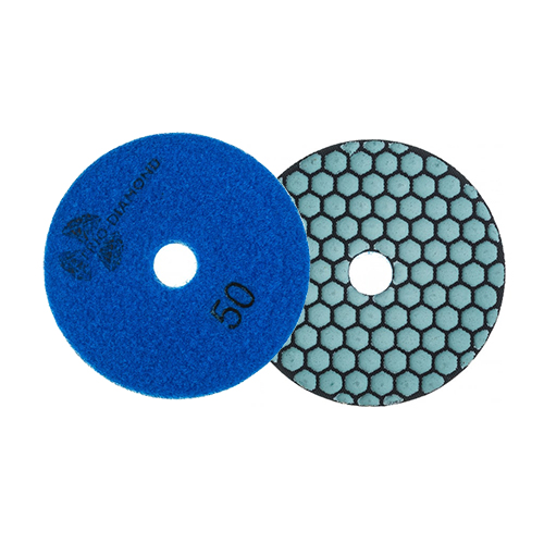 Алмазный гибкий шлифовальный круг сухая шлифовка 100,  № 50 Trio-Diamond