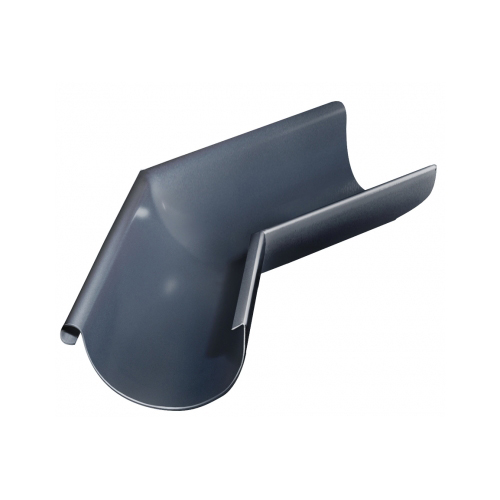 Металлический угол желоба внешний 135° "Мокрый асфальт" "Grand Line" d=125