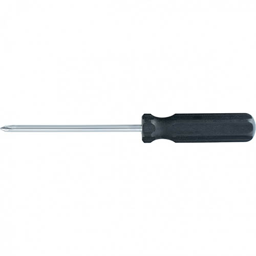 Отвертка "Sparta" PH1*75мм, углеродистая сталь, черная пластиковая ручка