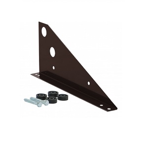 Кронштейн снегозадержателя универсальный "Optima", "Шоколад"