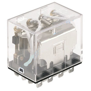 Реле промежуточное РЭК77/4, "LY4" 10A 24B AC "ИЭК"