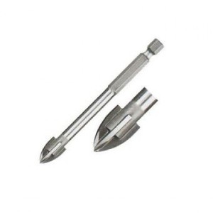 Сверло  по кафелю, стеклу "Stayer Professional", d6мм, наконечник 4-гранный, 6-гранный хвостовик