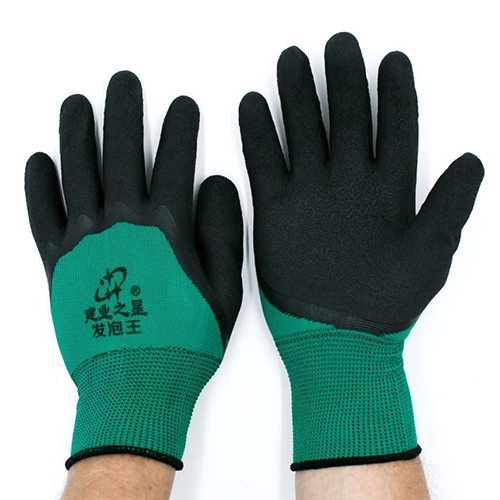 Перчатки утепленные, зеленые -20С