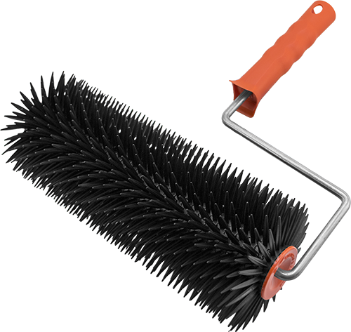 Валик игольчатый для наливных полов макси "DECOR", 400мм, высота иглы 28мм