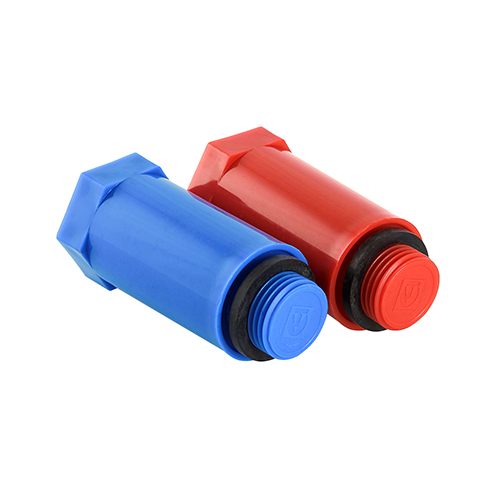 Комплект заглушек длинных PPR 1/2н &quot;Valtec&quot; (красная + синяя)