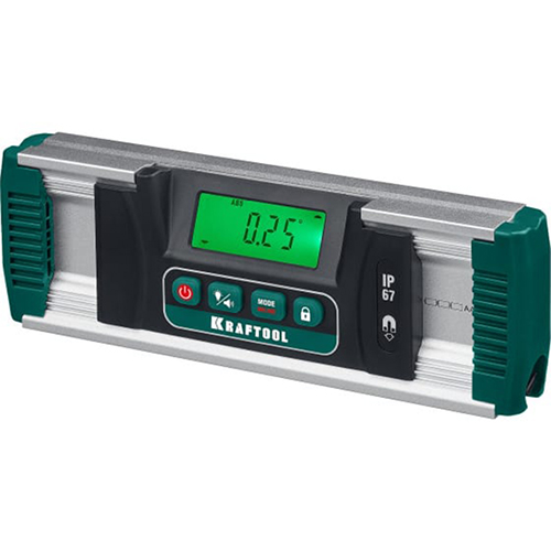 Уровень-уклономер  электронный KRAFTOOL kompakt 0*360, точность 0.05°