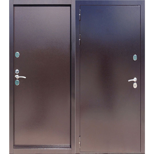 Дверь входная "Теплодверь",960*2050*100мм,левая,металл -"Антик медь"