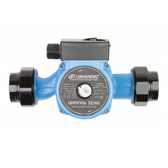 Насос циркуляционный &quot;Циркуль&quot; 32/60, напор 6,2м, расход 62 л/м, мощность 105Вт &quot;Джилекс&quot;