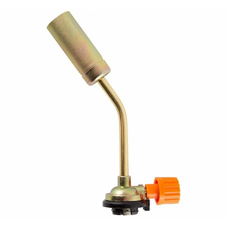 Горелка газовая с пьезоподжигом, баллончик "Bohrer"Паяльная