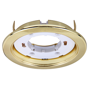 Светильник потолочный PGX53 10639.3 "JazzWay" 106х39мм, встраиваемый, круг, золото глянец