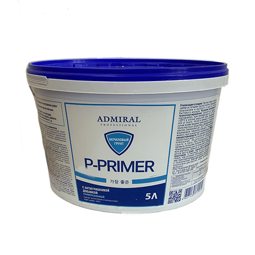 Грунт универсальный "Адмирал P-Праймер", 5л