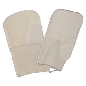 Рукавицы хлопчатобумажные с двойным наладонником, XL