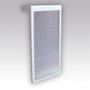 Радиаторная решетка металлическая 690*610*140, белая