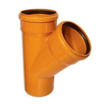 Тройник для наружной канализации 110/110*45°, Pro Aqua Terra