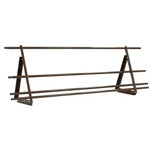 Ограждение кровельное со снегозадержателем "Optima", 2000*0,65м, "Шоколад"