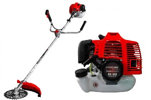 Бензиновый триммер BR-330 professional, объем 33,0см3, ранец, нож, катушка &quot;Verton&quot;