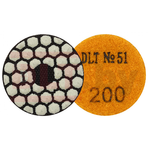 Алмазный гибкий шлифовальный круг сухая шлифовка для гравёра №51, #50, 50мм