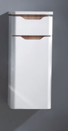 Пенал "Cosmo", 360*340*740мм, белый, подвесной