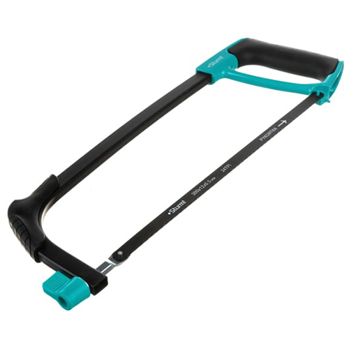 Ножовка "Sturm" по металлу, доп. упор, обрезиненная рукоятка, 300мм