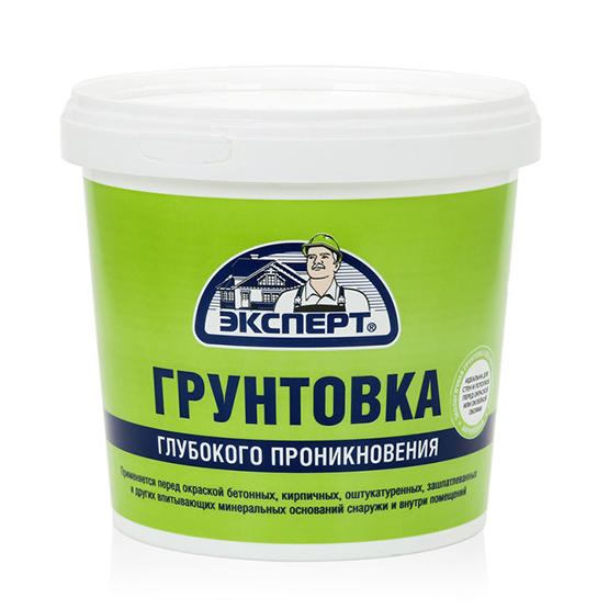 Грунт глубокого проникновения "Эксперт", 0,9кг