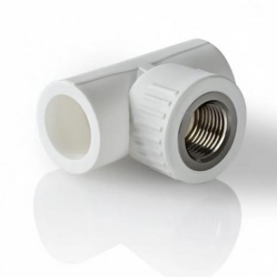 Тройник комбинированный "TIM" с внутренней резьбой PPR T(F) 40*3/4в